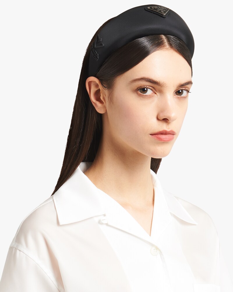 prada logo headband
