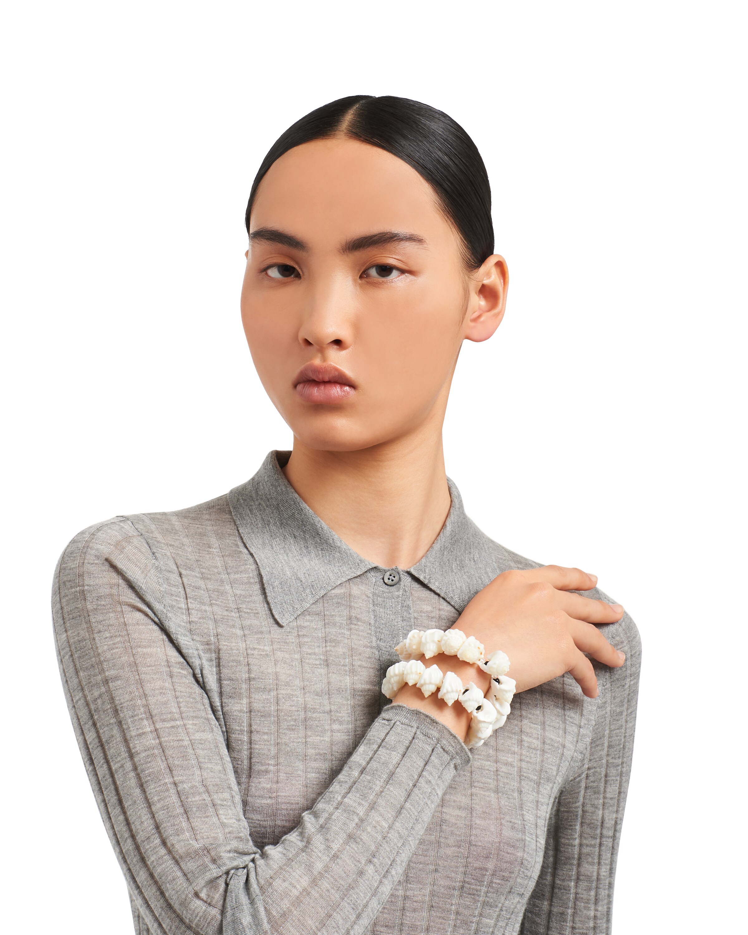 Prada silver bracelet clearance