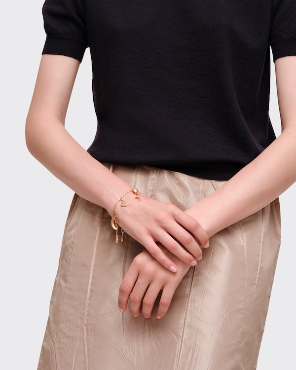 Eternal Gold Pop Charms bracelet - Dorado/Blanco Eternal Gold Pop Charms bracelet - Dorado/Blanco