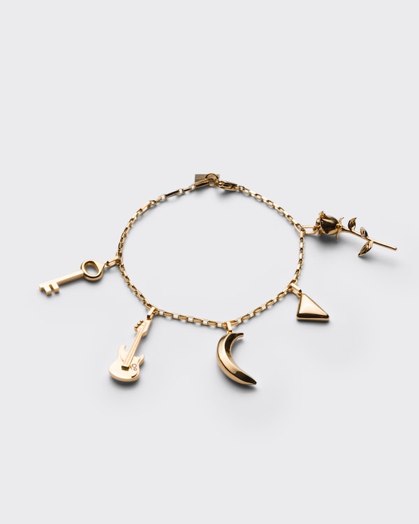 Eternal Gold Pop Charms bracelet - Dorado/Blanco Eternal Gold Pop Charms bracelet - Dorado/Blanco