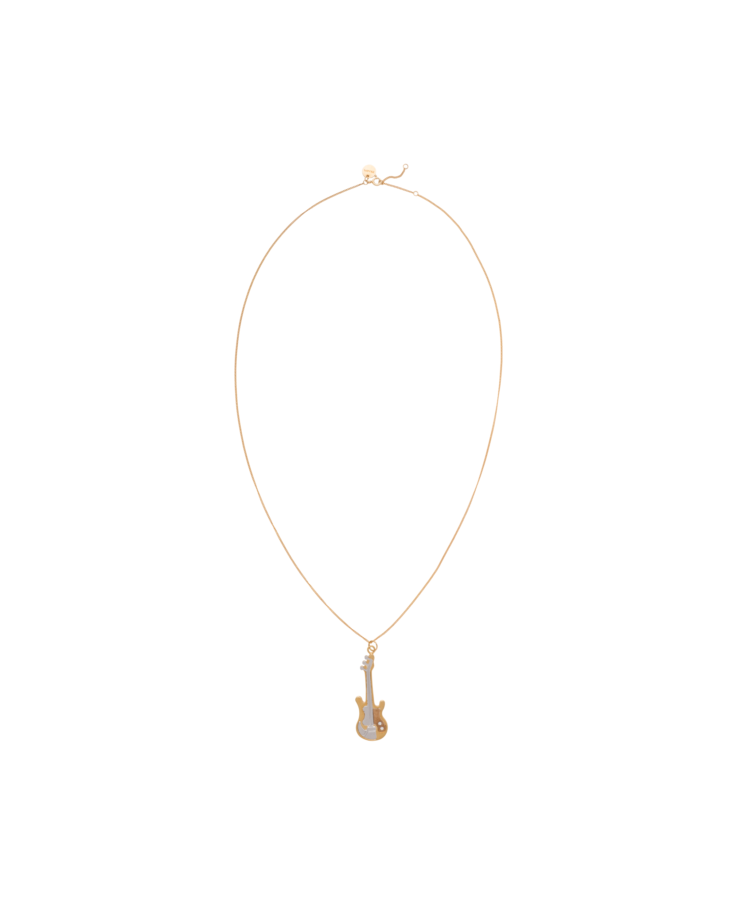 Gold Prada Fine Jewellery gold and diamond necklace Prada