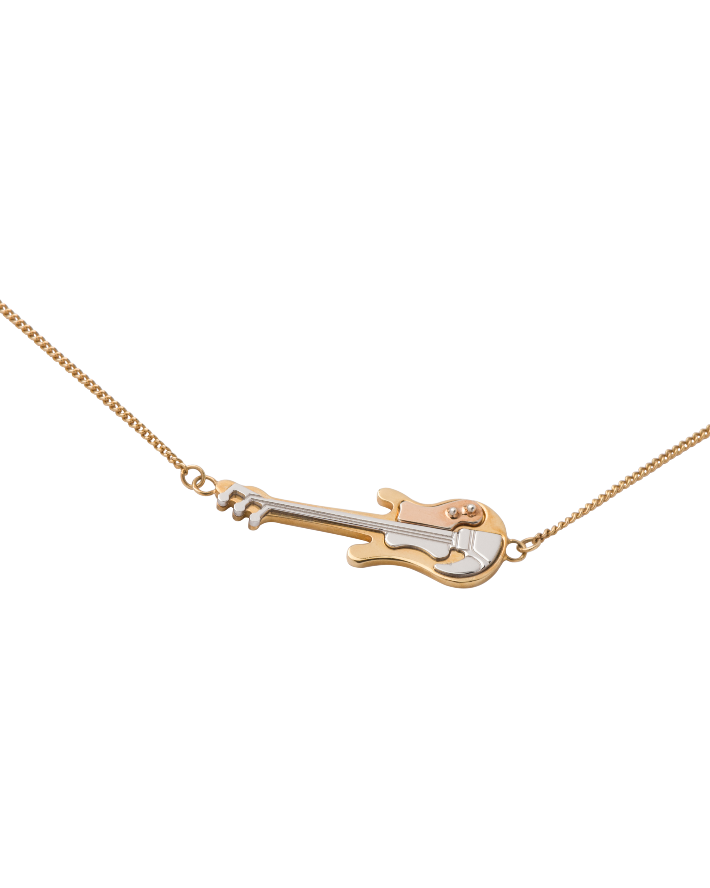 Gold Prada Fine Jewellery gold and diamond necklace Prada