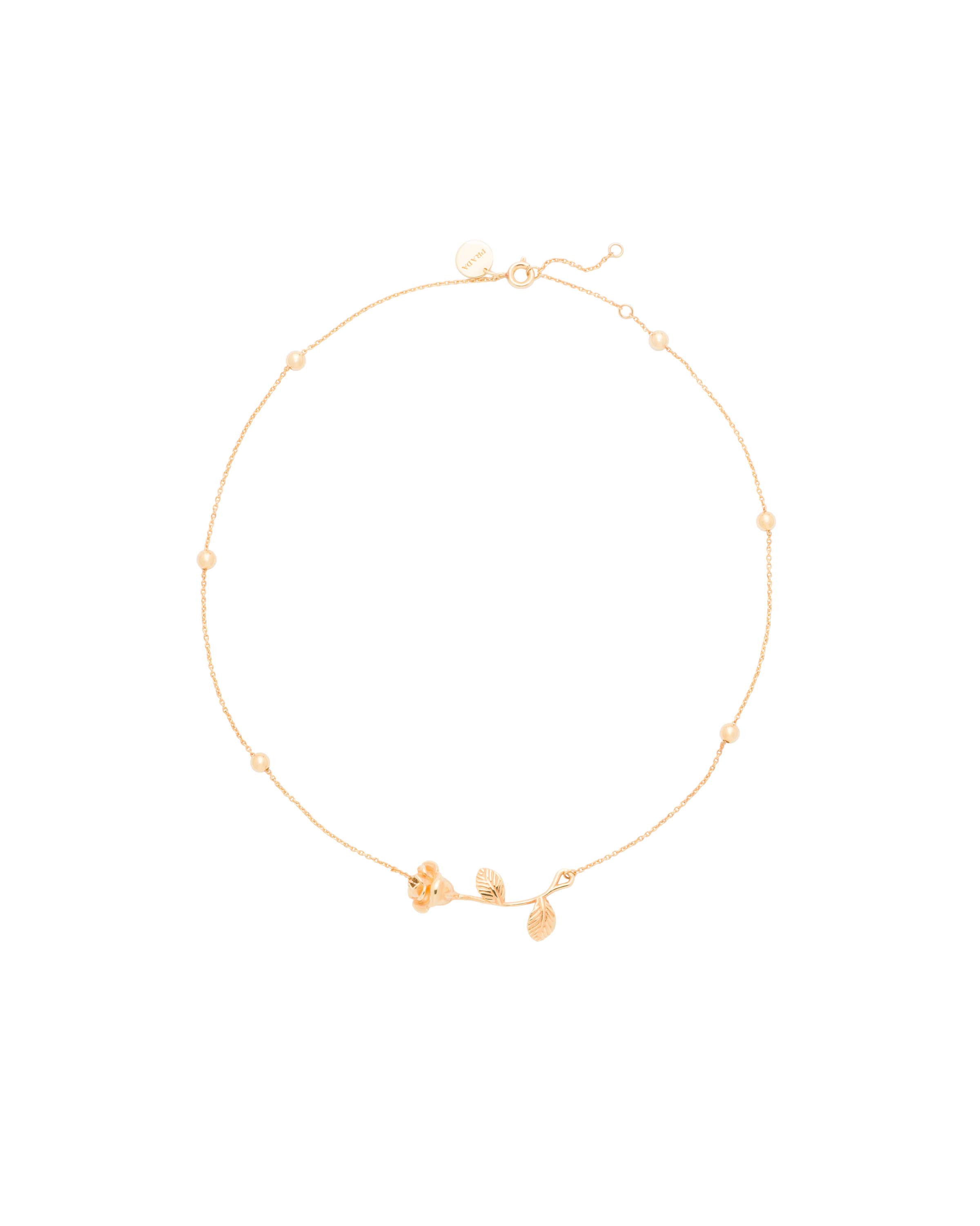 Gold Prada Fine Jewellery gold necklace Prada