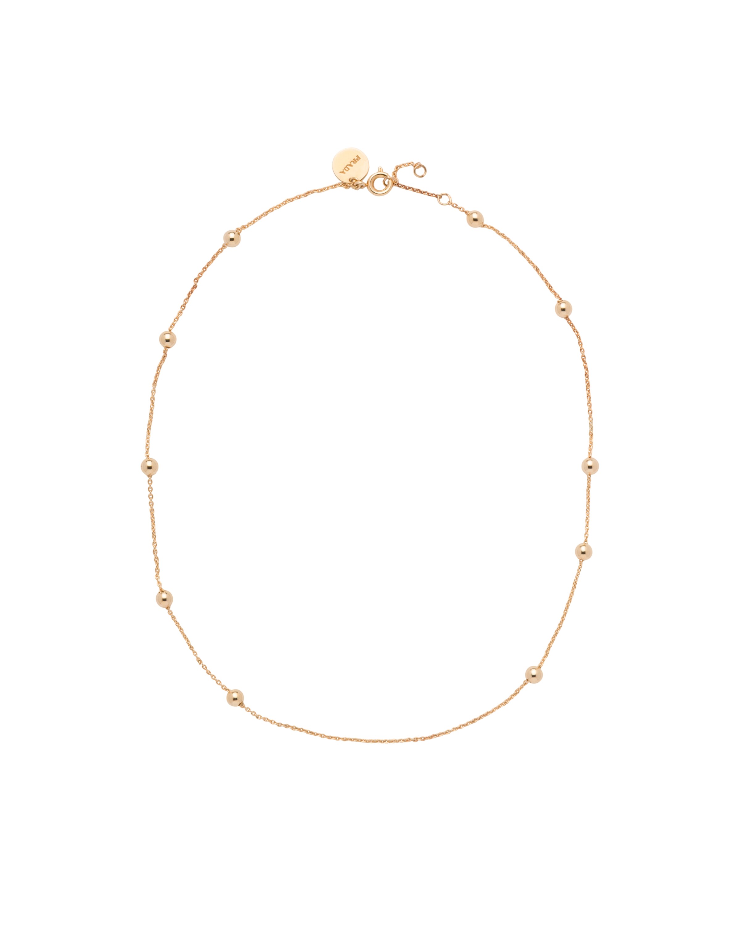 Gold Prada Fine Jewellery gold necklace Prada