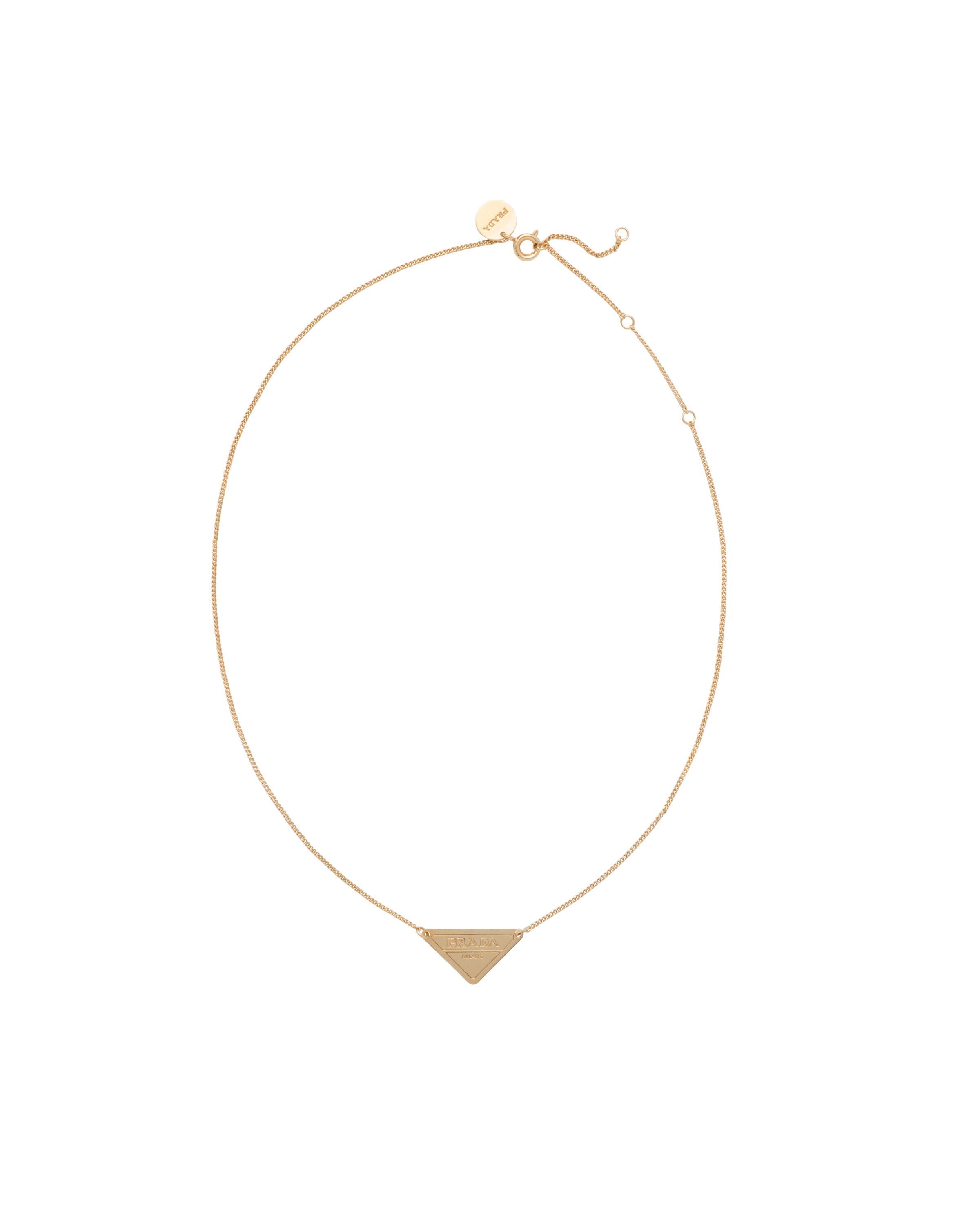 Gold Prada Fine Jewellery gold necklace Prada