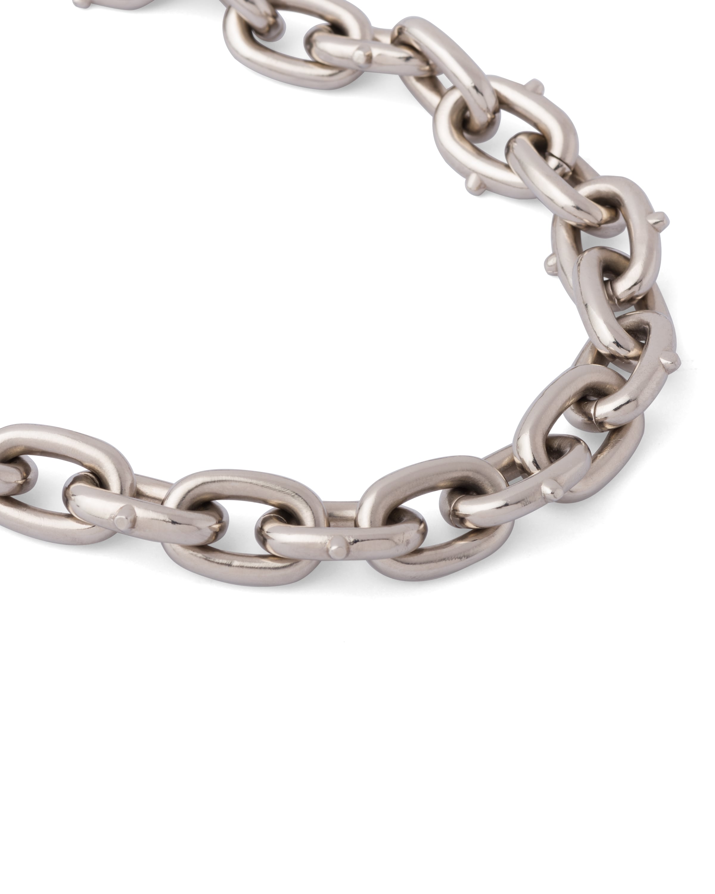 Metal necklace Prada