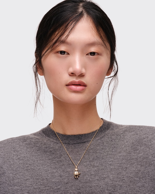 Eternal Gold Pop Charms necklace with pendant - Gold/White Eternal Gold Pop Charms necklace with pendant - Gold/White