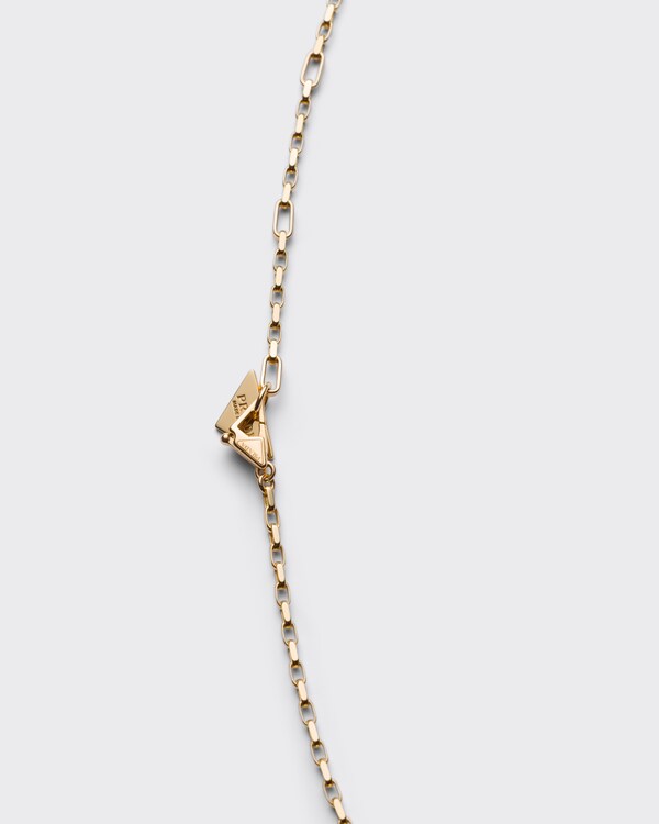 Eternal Gold Pop Charms necklace with pendant - Gold/White Eternal Gold Pop Charms necklace with pendant - Gold/White