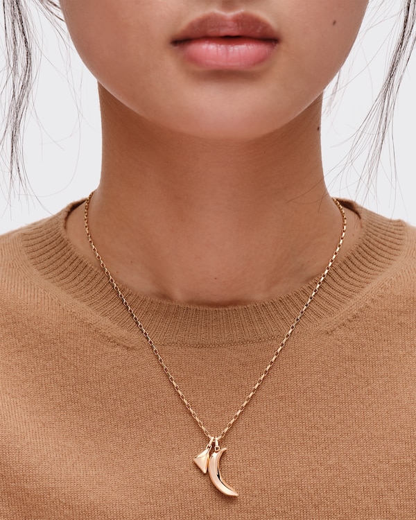 Eternal Gold Pop Charms necklace with pendants - Gold Eternal Gold Pop Charms necklace with pendants - Gold