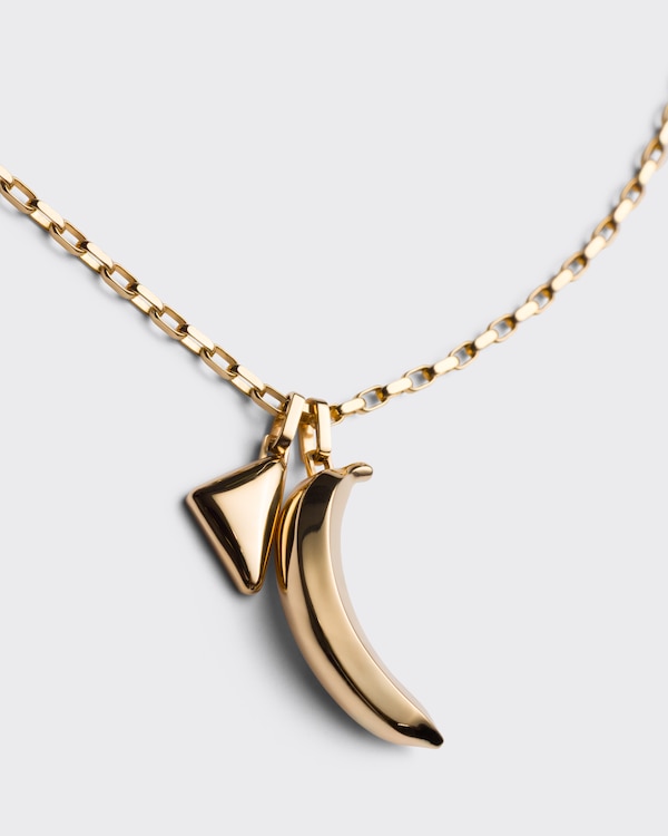 Eternal Gold Pop Charms necklace with pendants - Gold Eternal Gold Pop Charms necklace with pendants - Gold