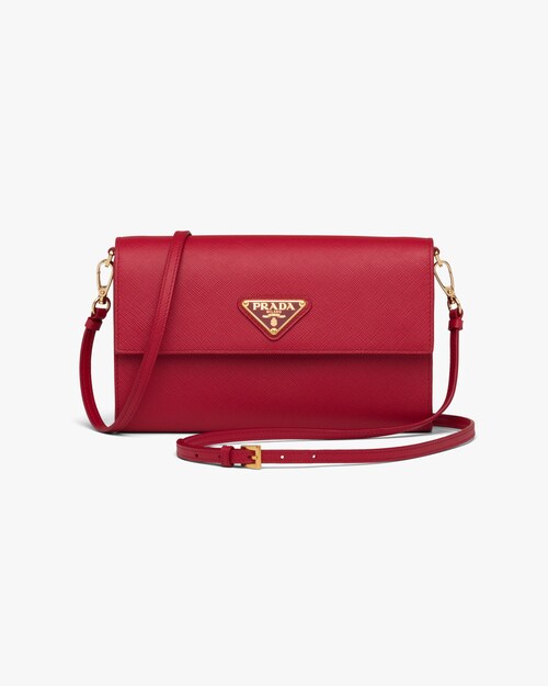 small red prada purse