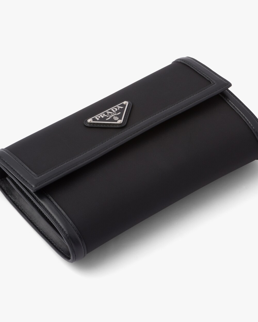 prada leather wallet
