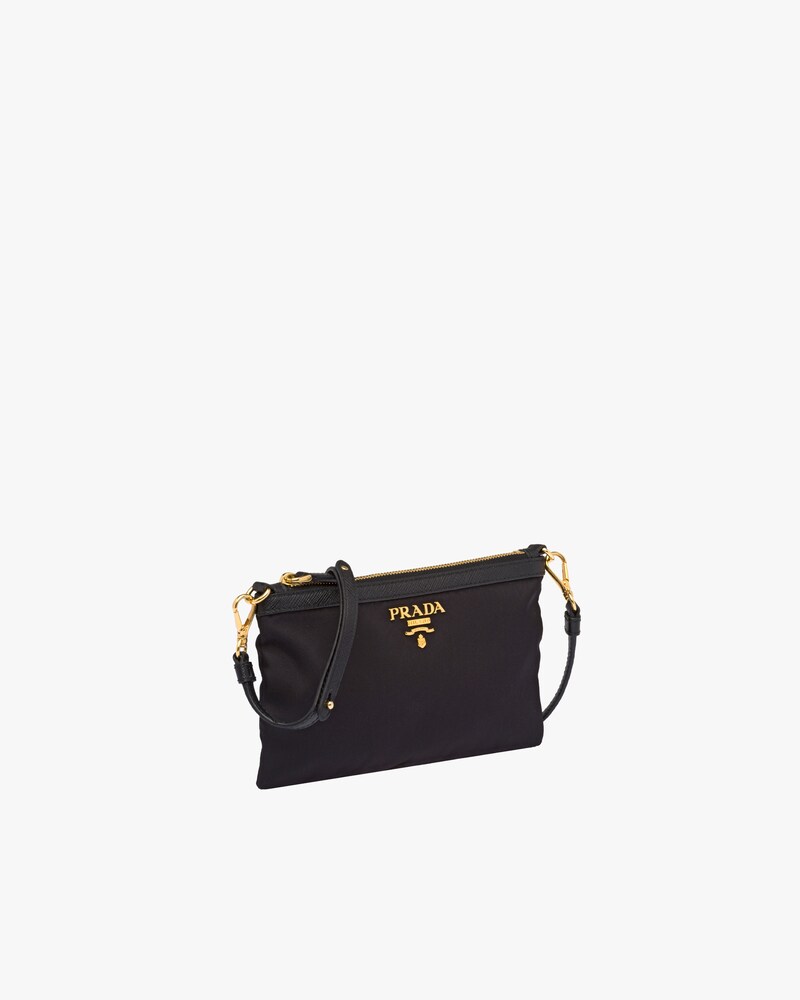 prada black clutch