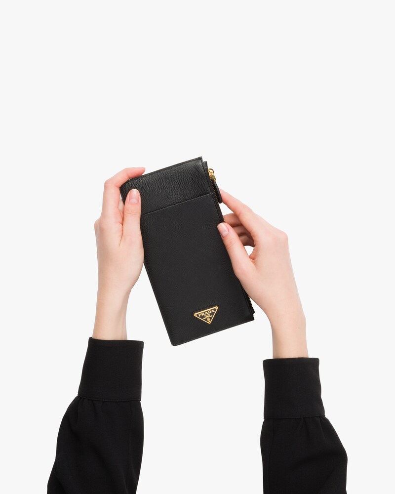 prada saffiano leather document holder
