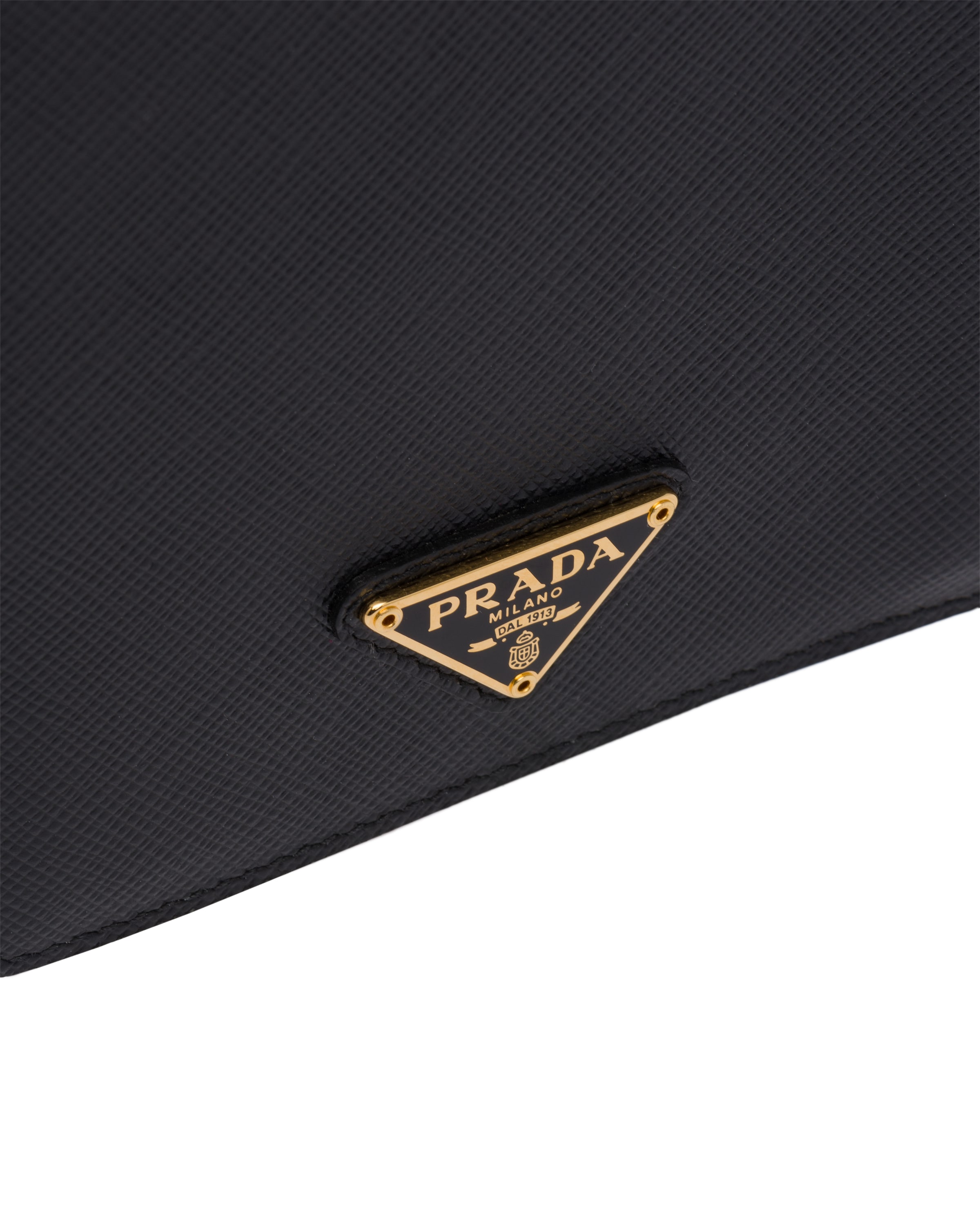 Prada Document Holder Saffiano Clutch Bag
