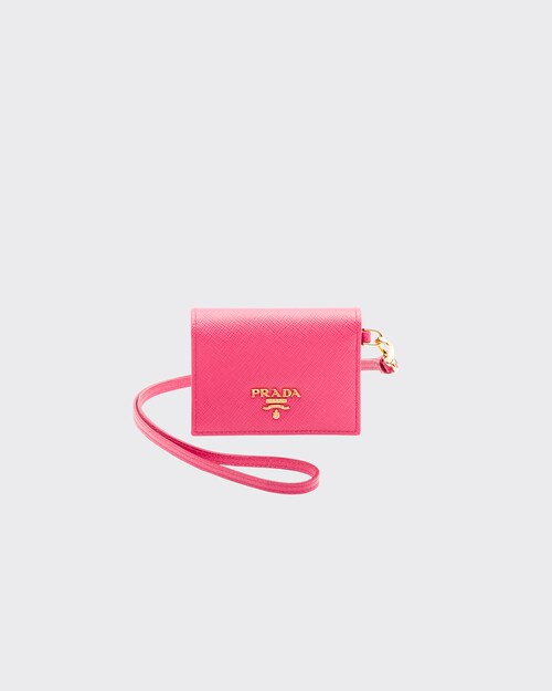 Prada Saffiano Leather Card Holder 1