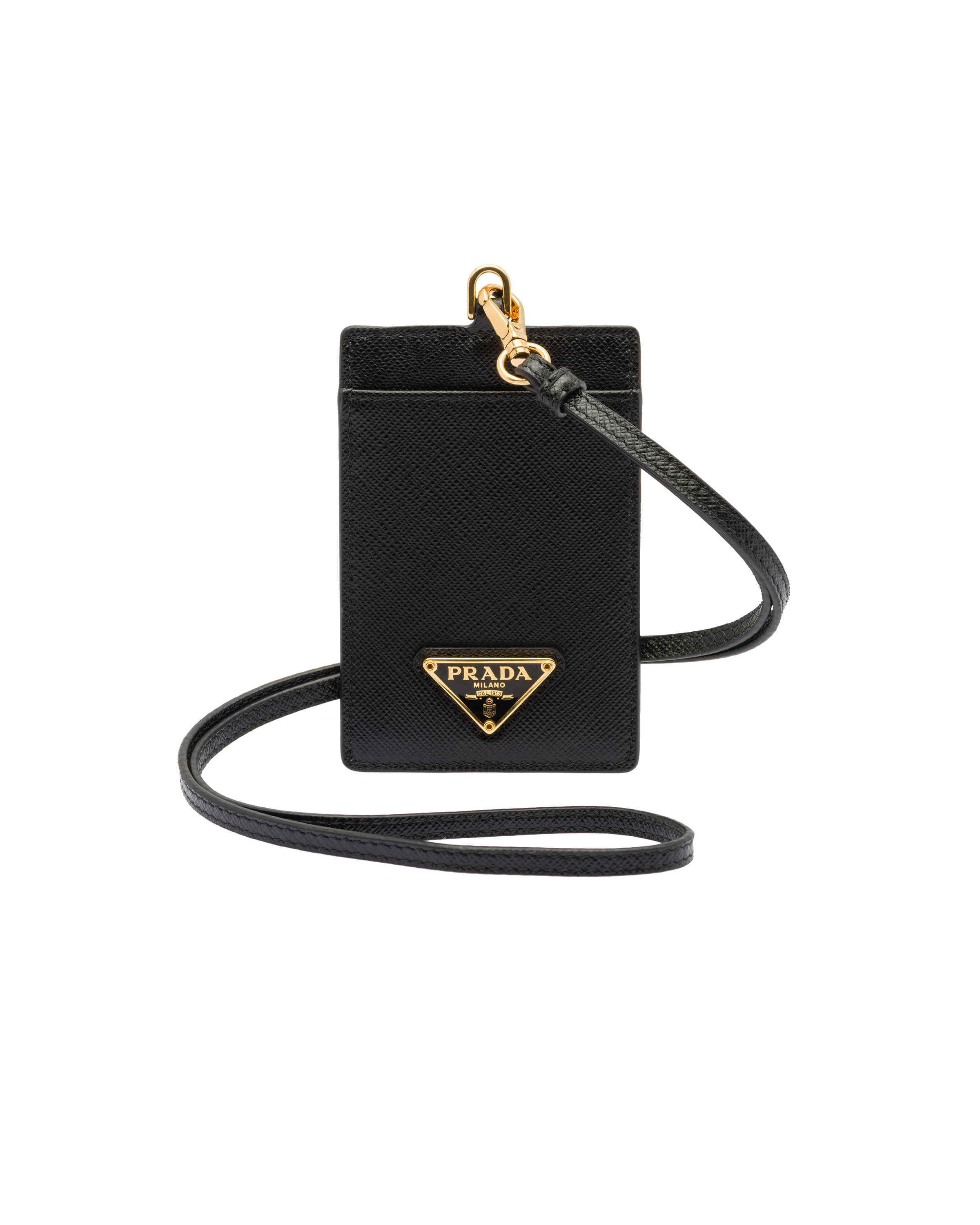 Descubrir 65+ imagen prada id card holder - Viaterra.mx