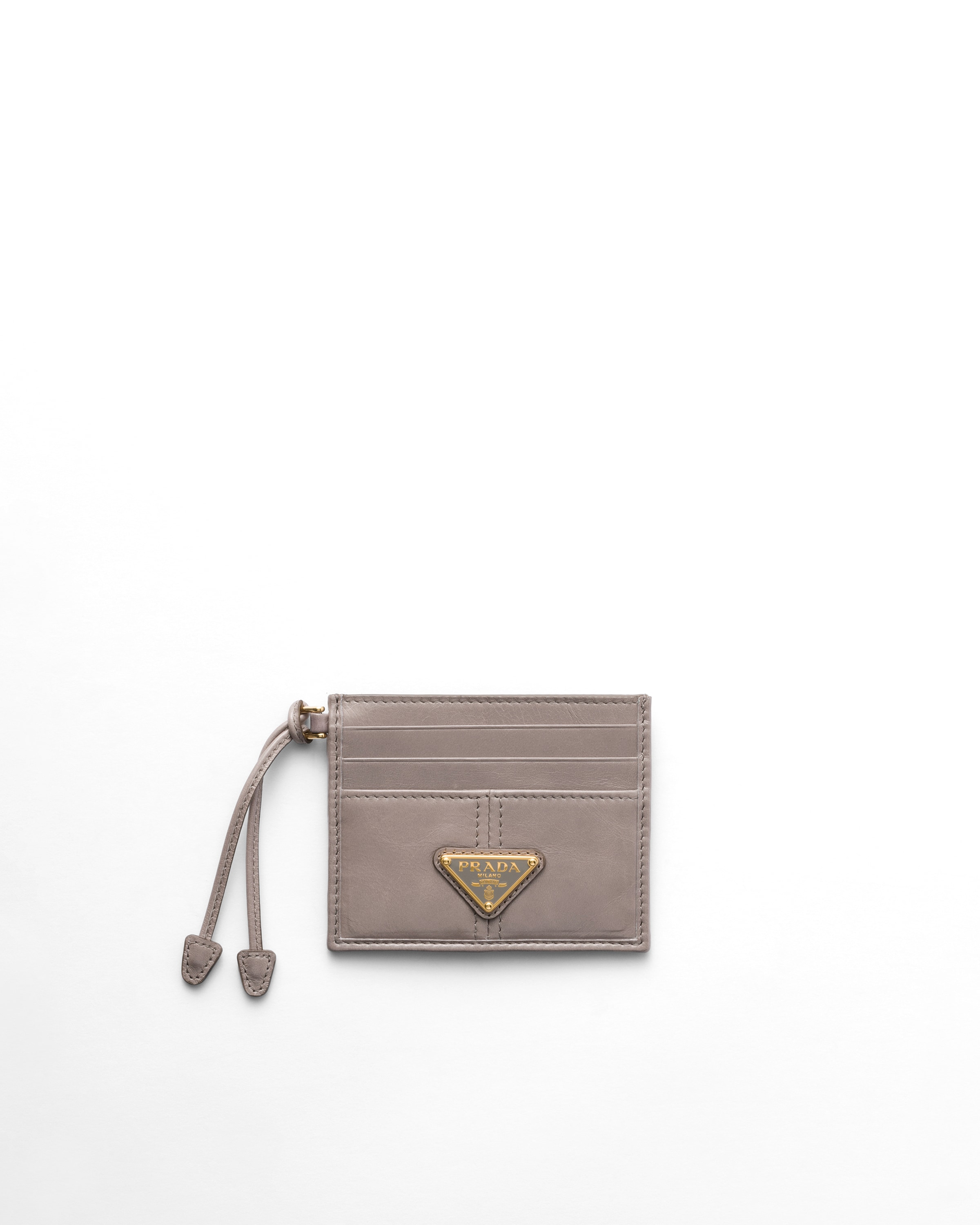 Prada Leather Card Holder