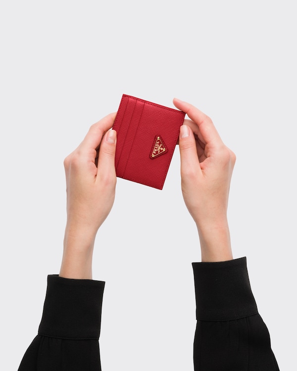 Saffiano 皮革卡片夹 Saffiano 皮革卡片夹