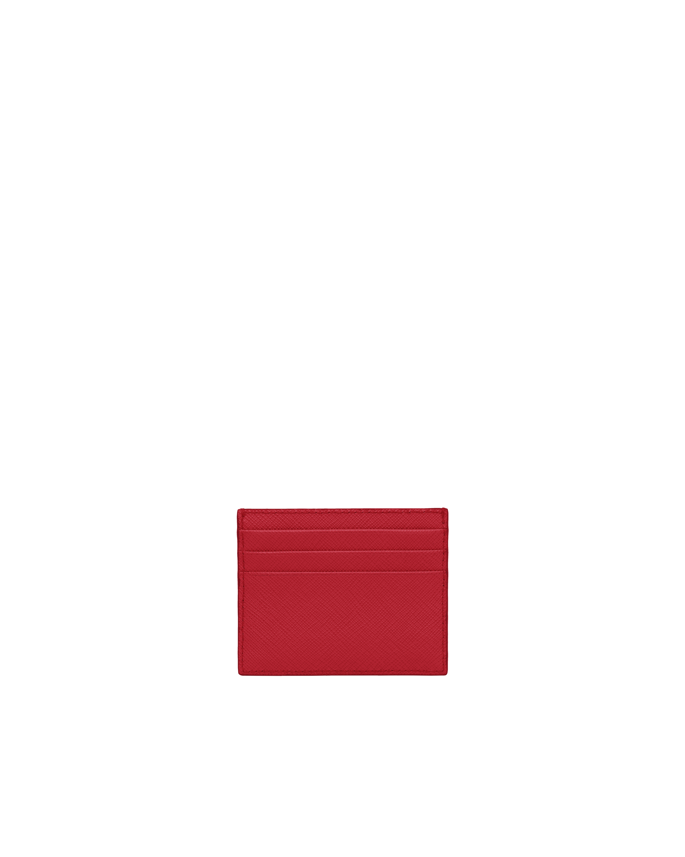 PRADA★Saffiano Leather Card Holder★カードホルダー＊送料込 Prada Saffiano Leather Credit Card Holder | Black | FARFETCH