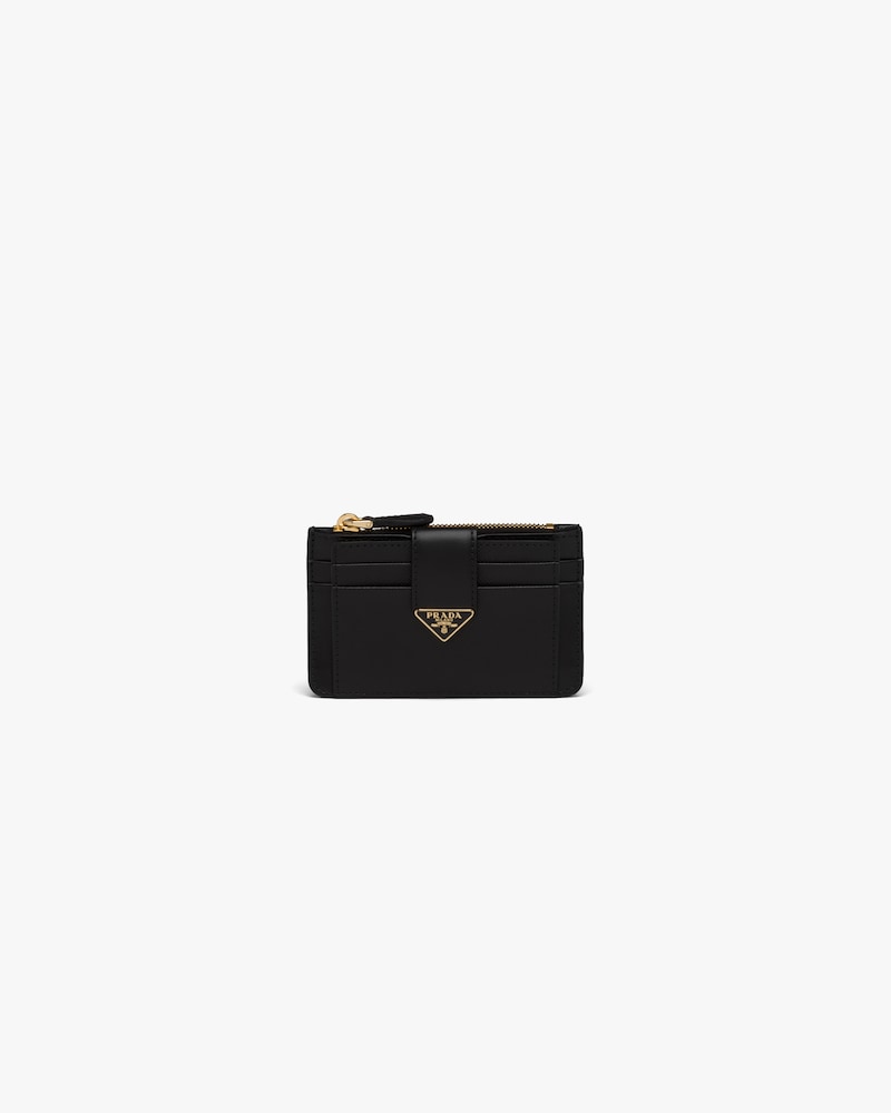 prada saffiano leather card case
