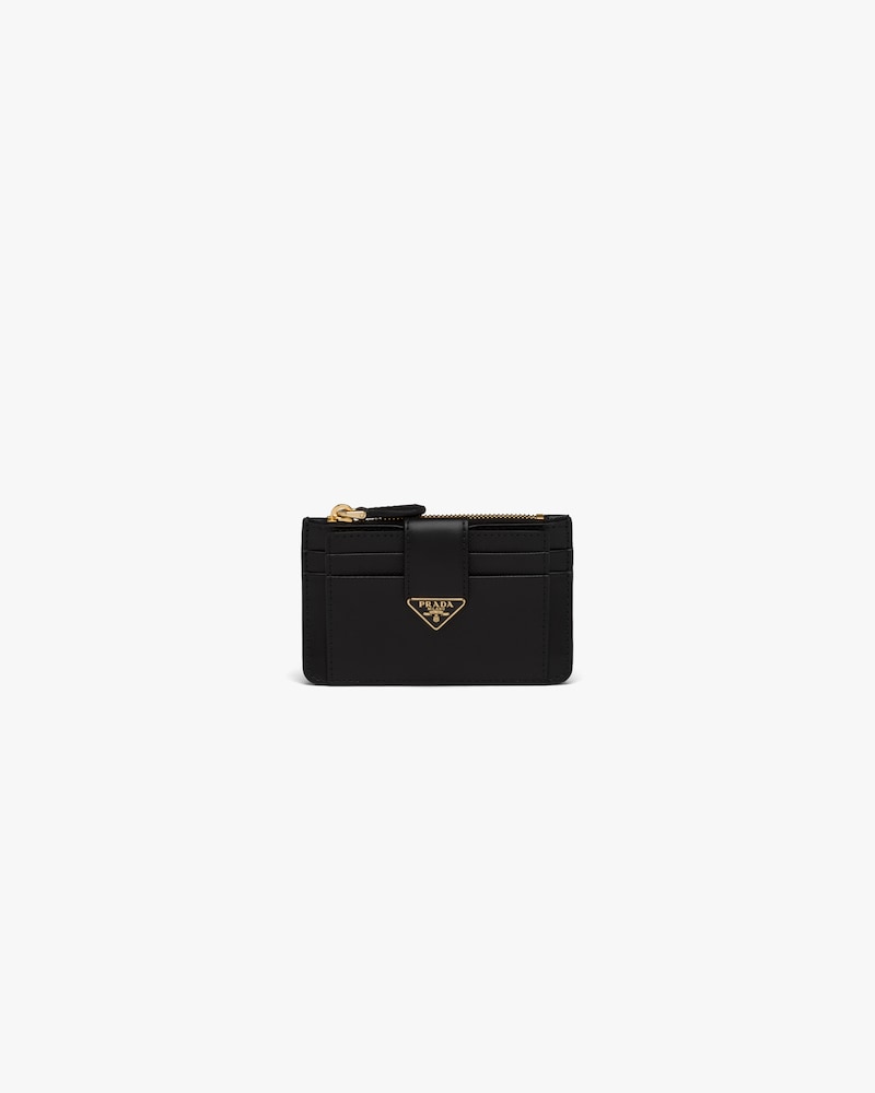 프라다 카드지갑 Prada Saffiano and leather card holder