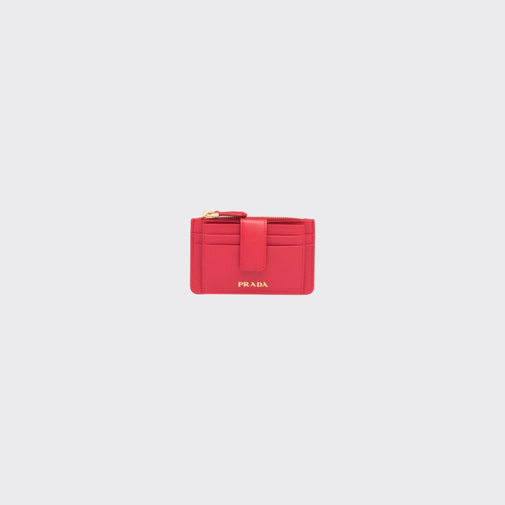 Prada Saffiano Leather Card Holder 1