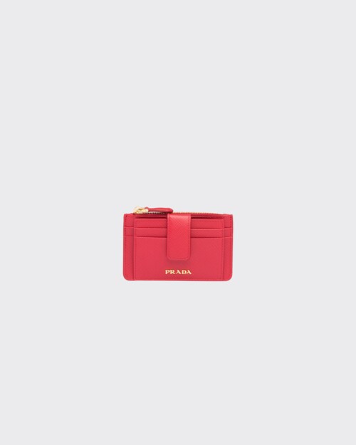 Prada Saffiano Leather Card Holder 1