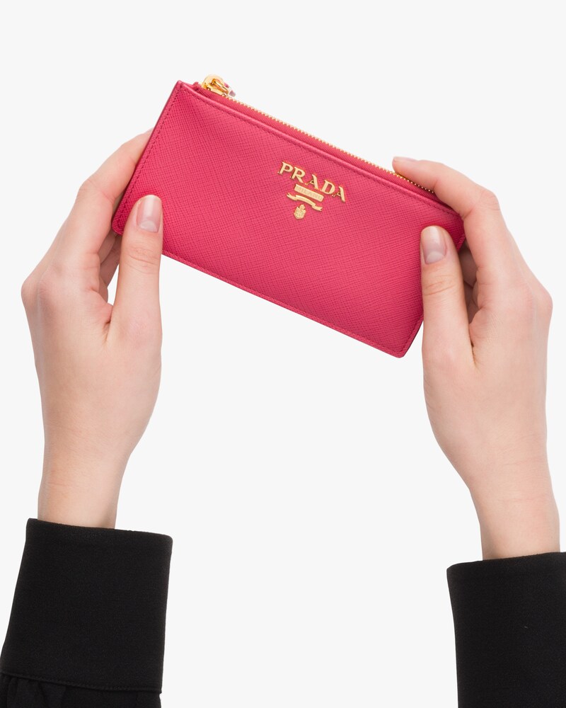 prada card case women