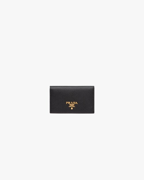 prada saffiano card case
