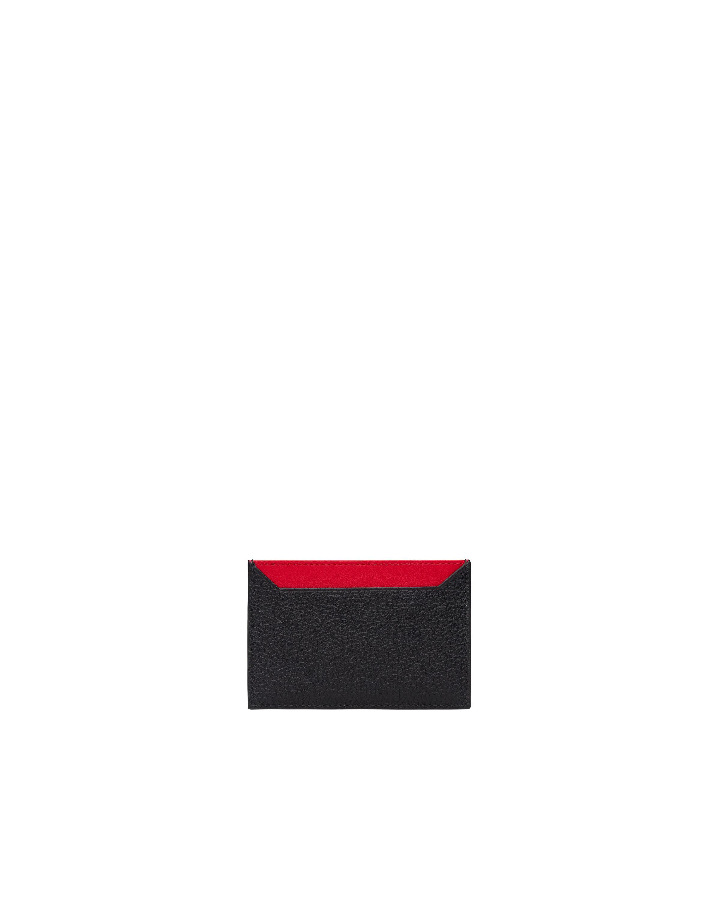 prada black card holder