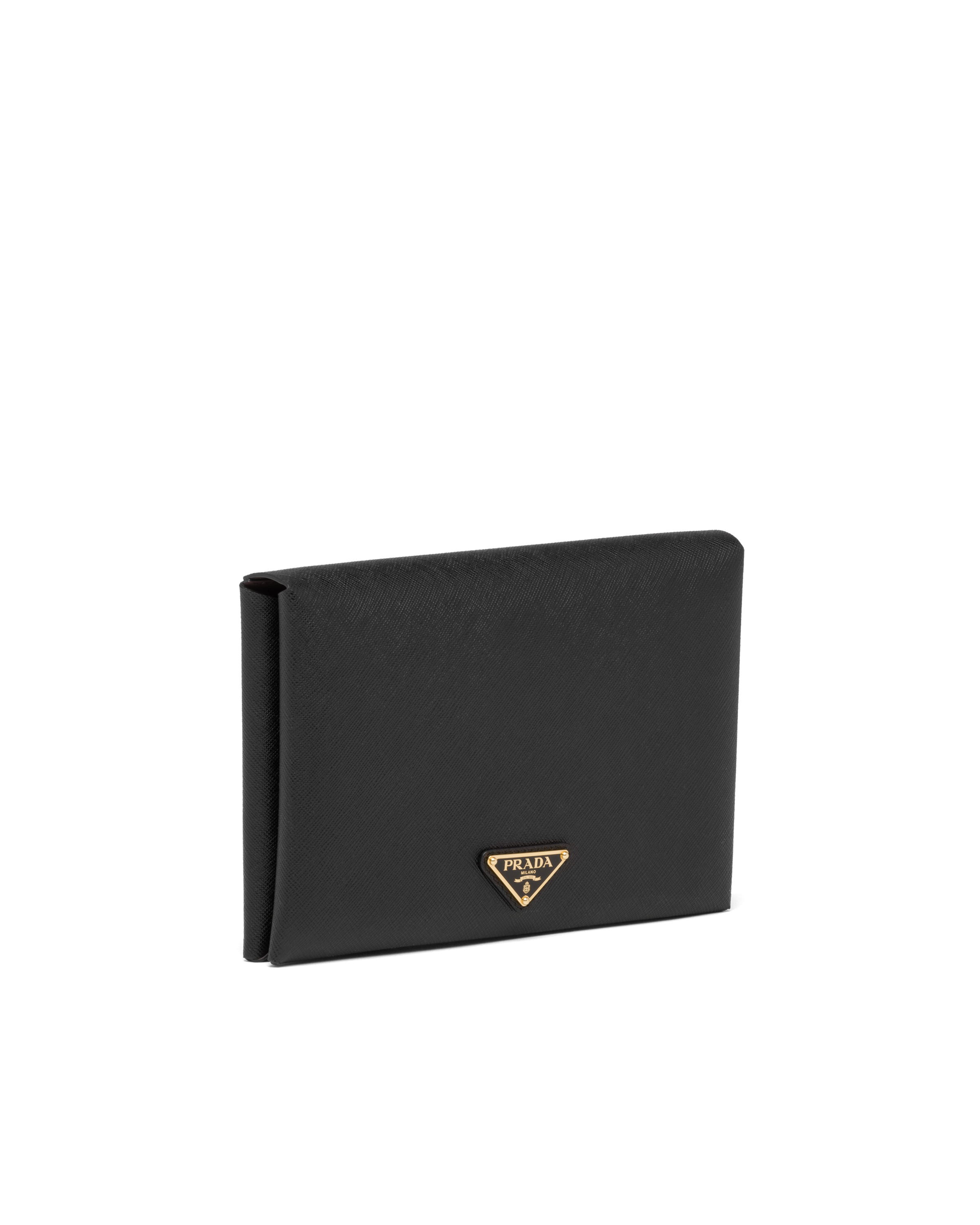 prada saffiano leather document holder