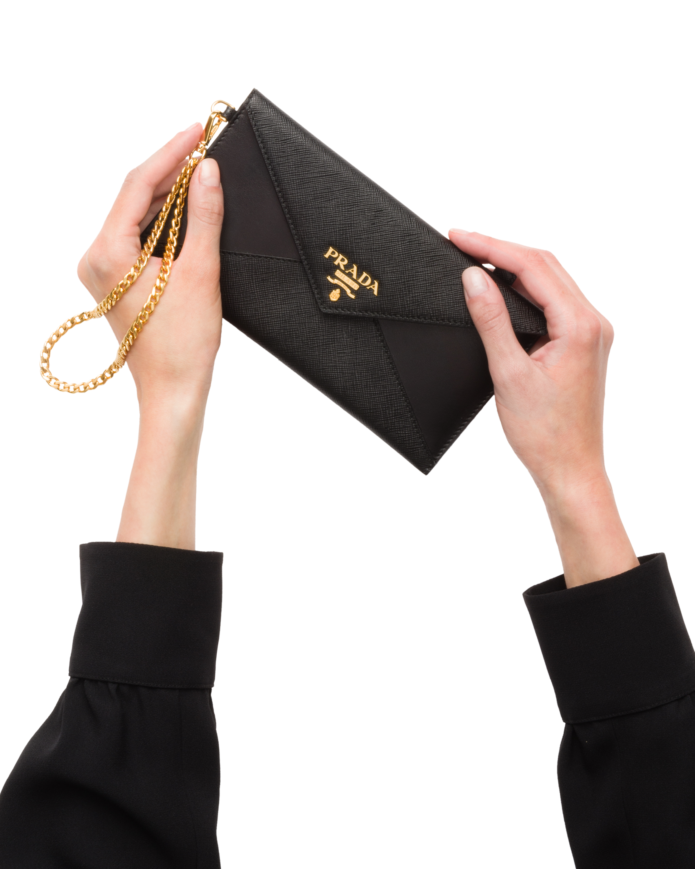 Prada Saffiano Pouch 2024 favors