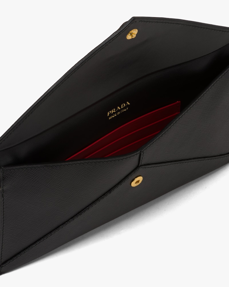 prada envelope wallet inside