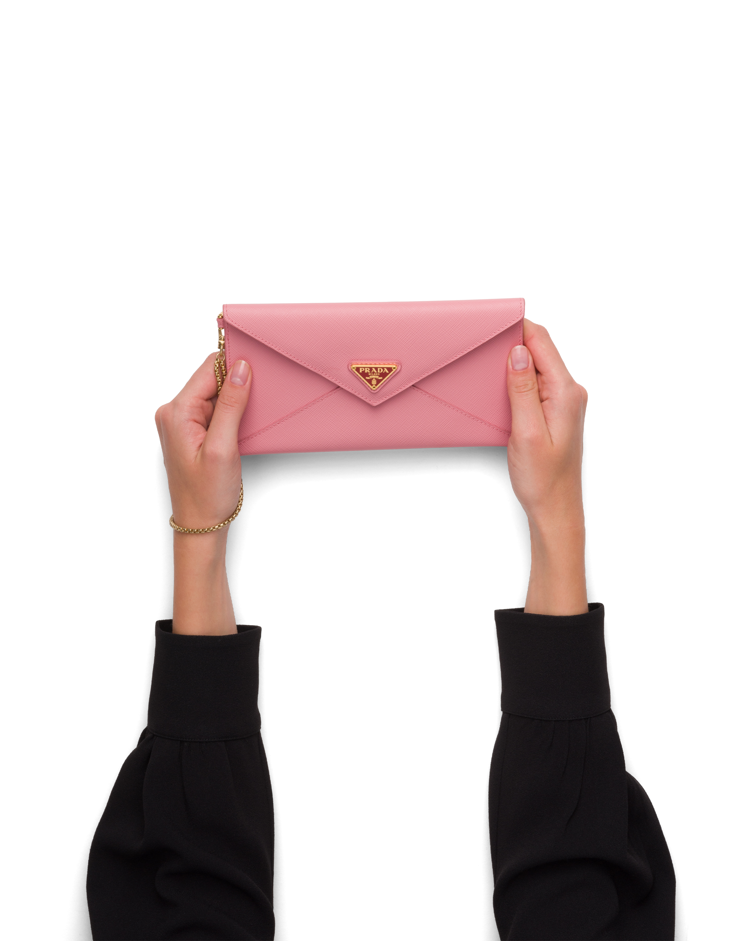 prada envelope wallet on chain