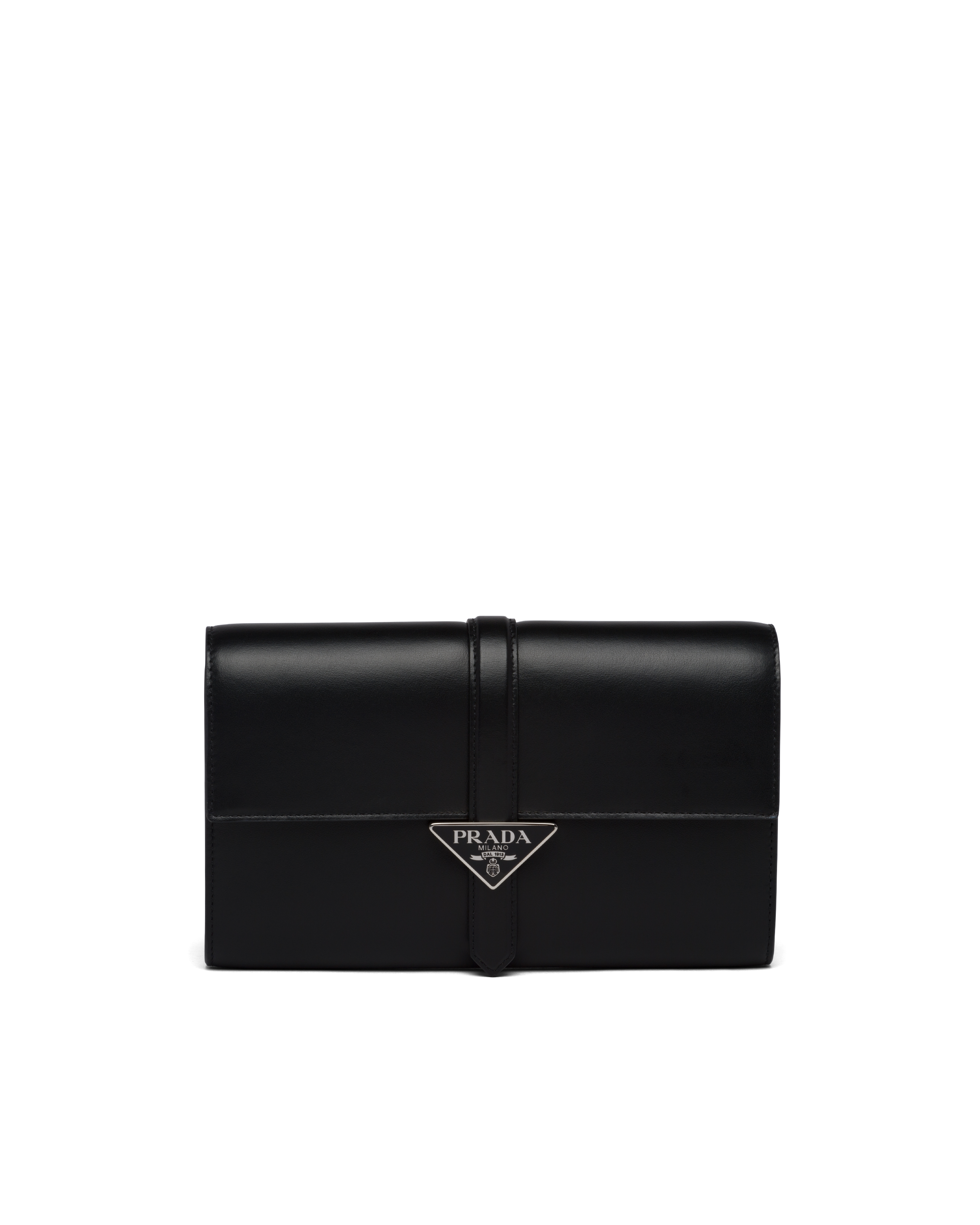 prada leather pouch