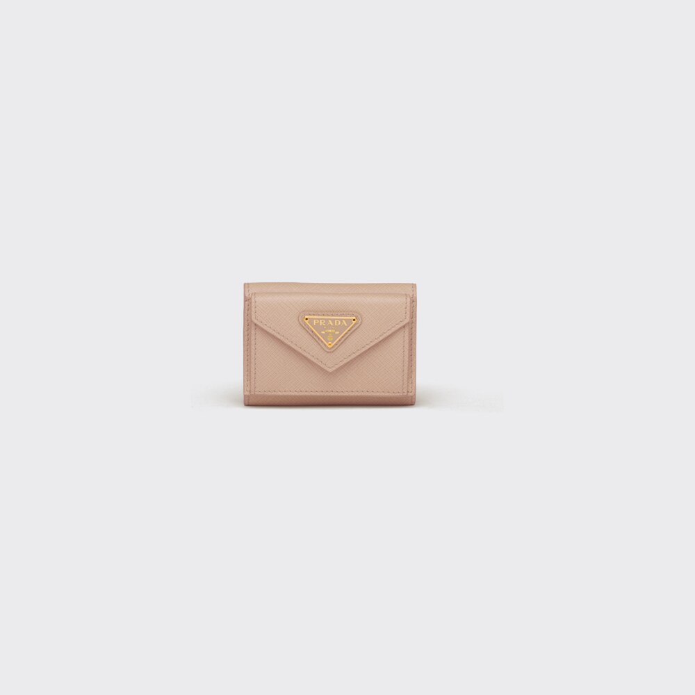 Prada Small Saffiano Leather Wallet 1