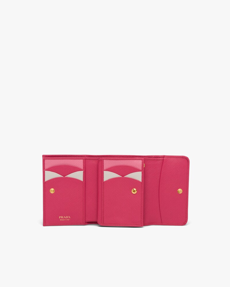 prada peonia wallet