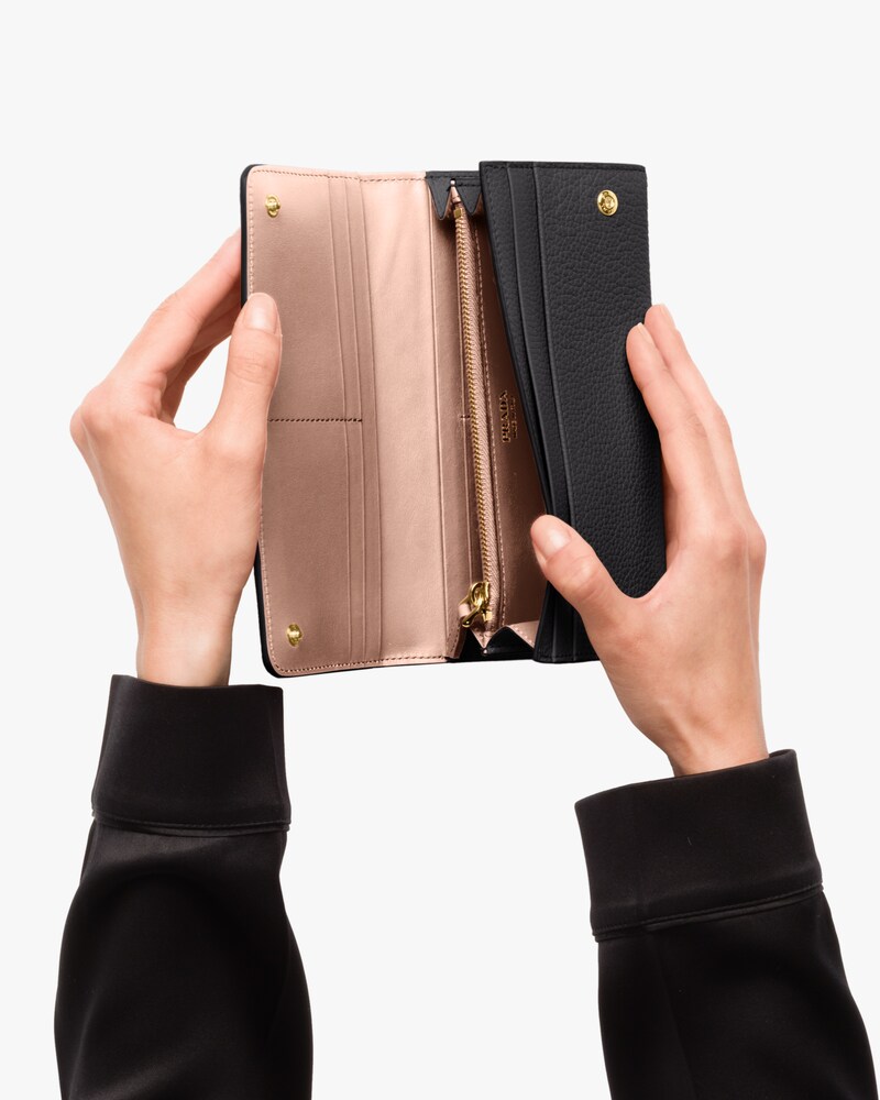 prada slim wallet