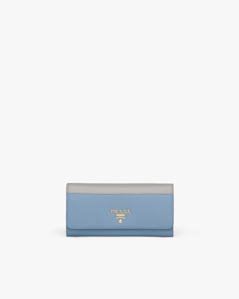 prada purple wallet