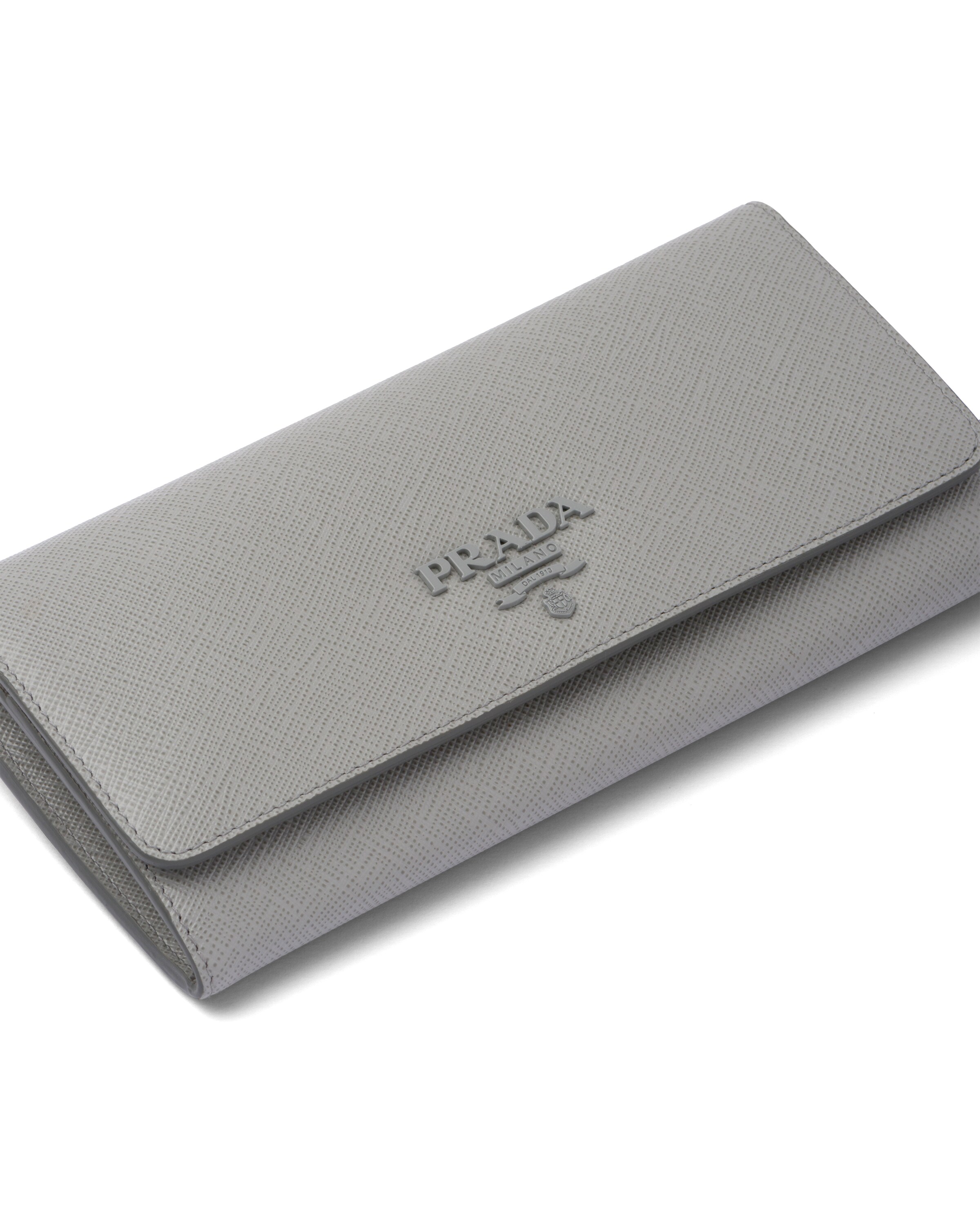 Large Saffiano Leather Wallet Prada