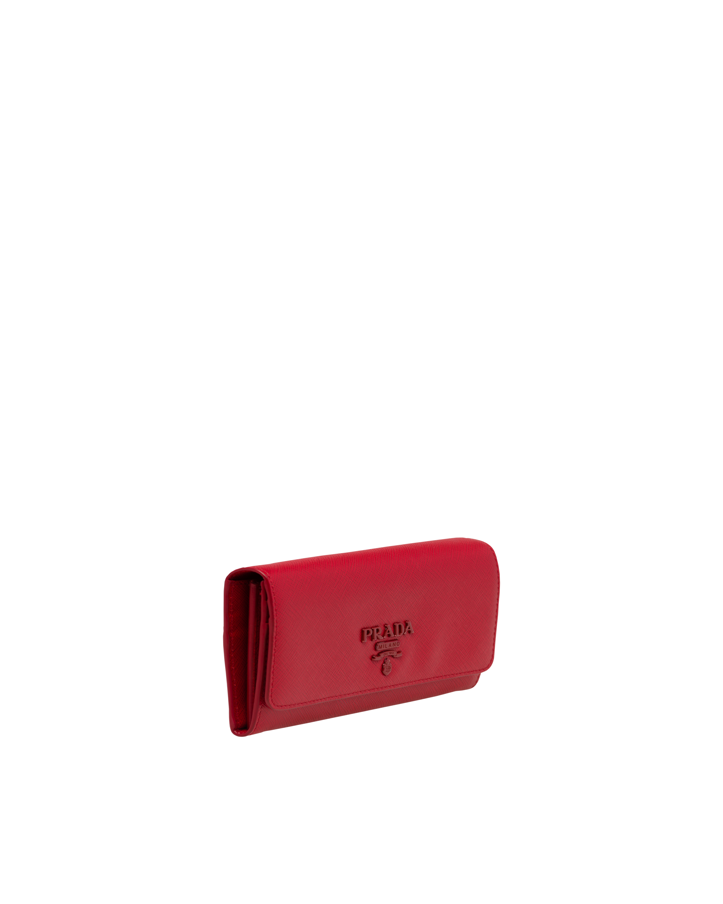 prada flap wallet