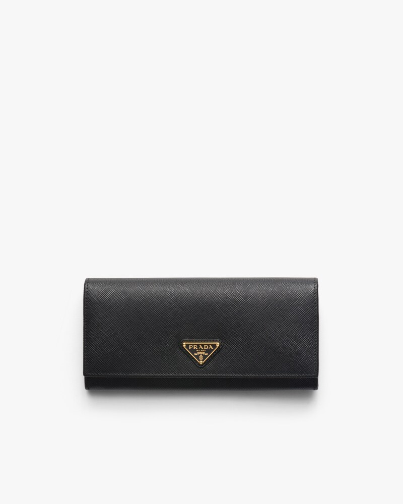prada navy wallet