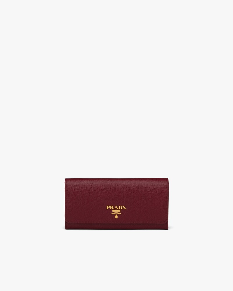 prada men's saffiano leather wallet