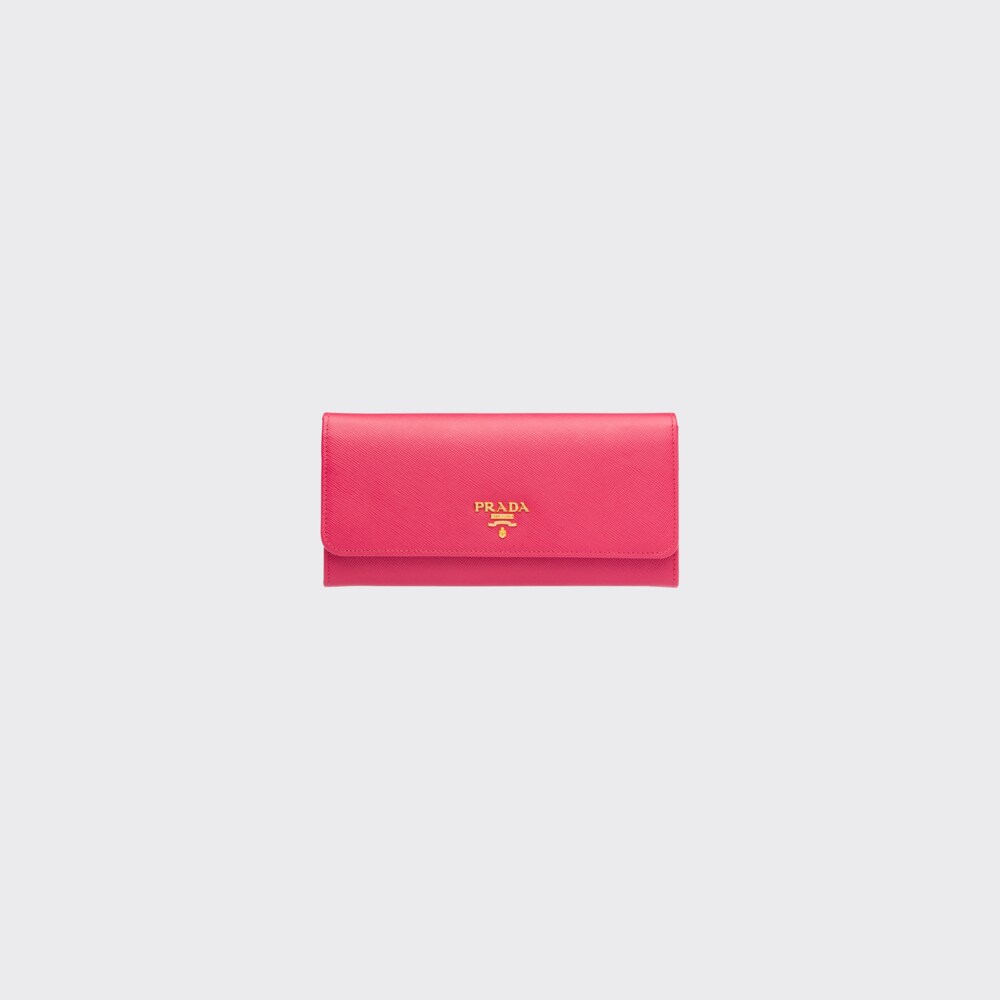 Prada Large Saffiano Leather Wallet 1