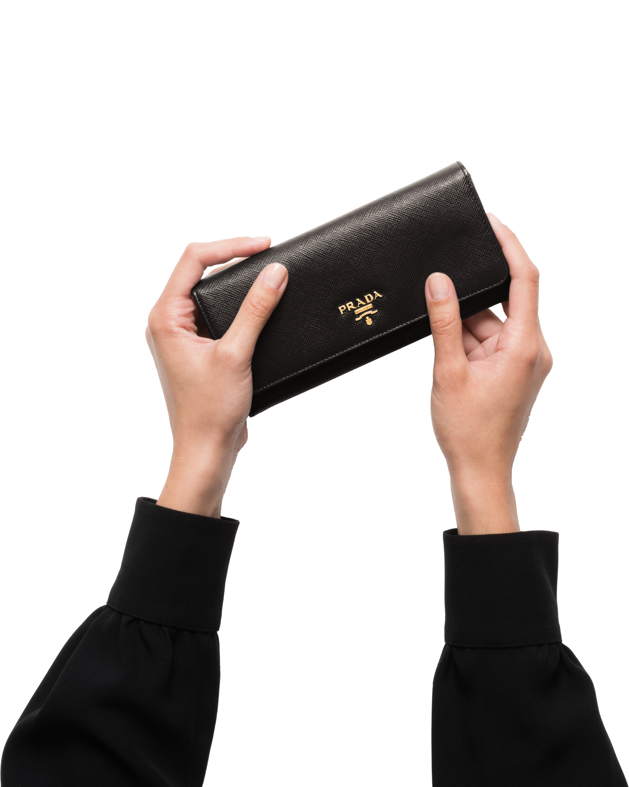 large saffiano leather wallet