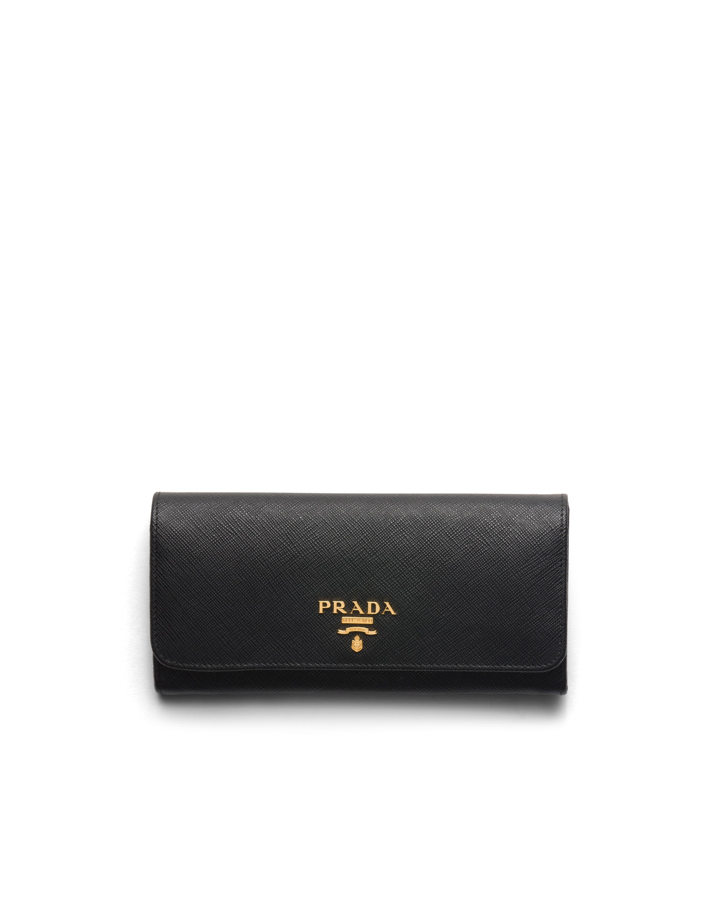 Large Saffiano Leather Wallet Prada