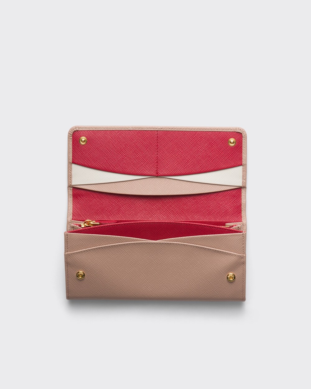 large saffiano leather wallet