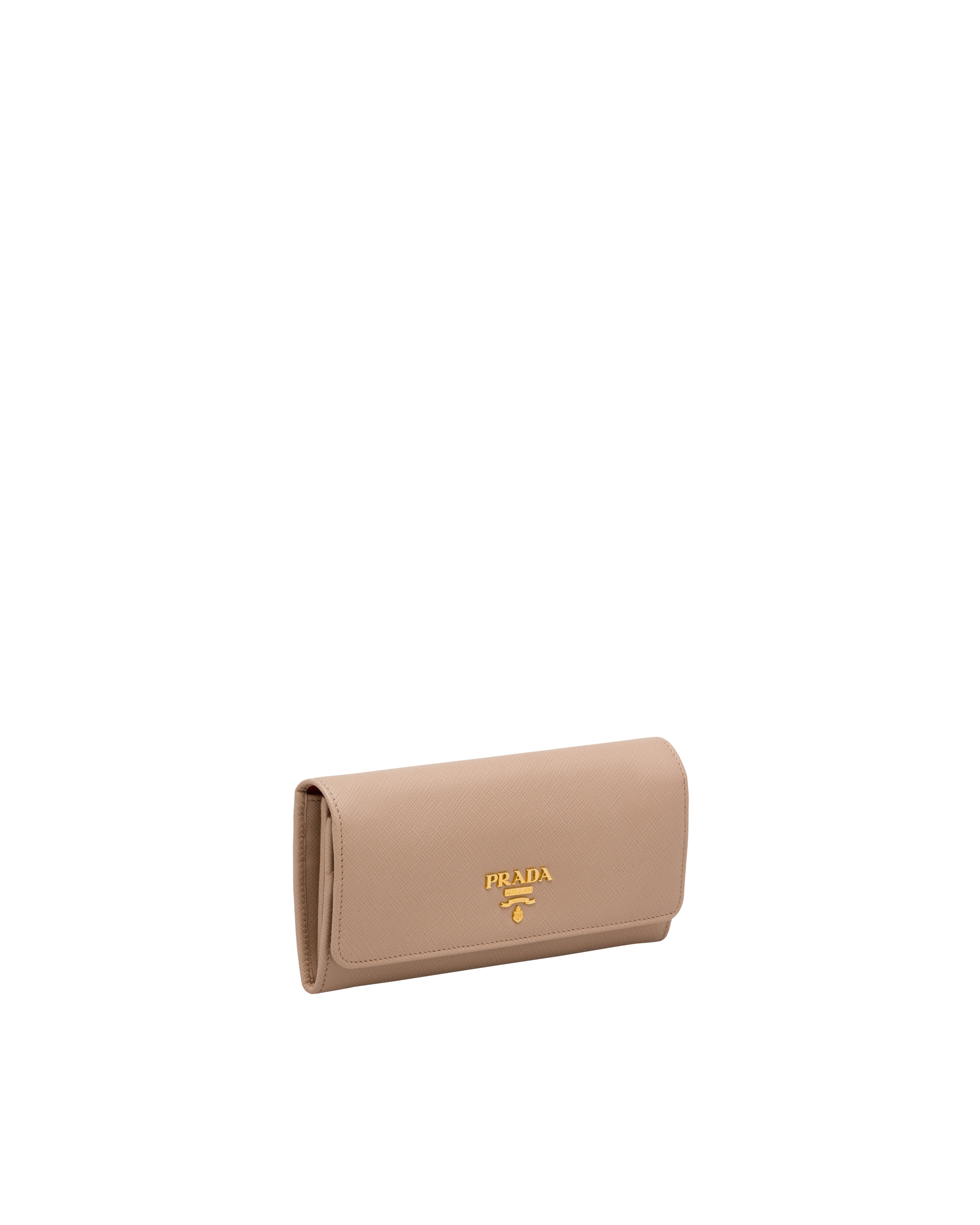 prada brown wallet