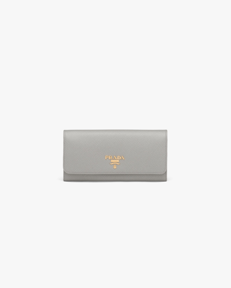 white prada wallet